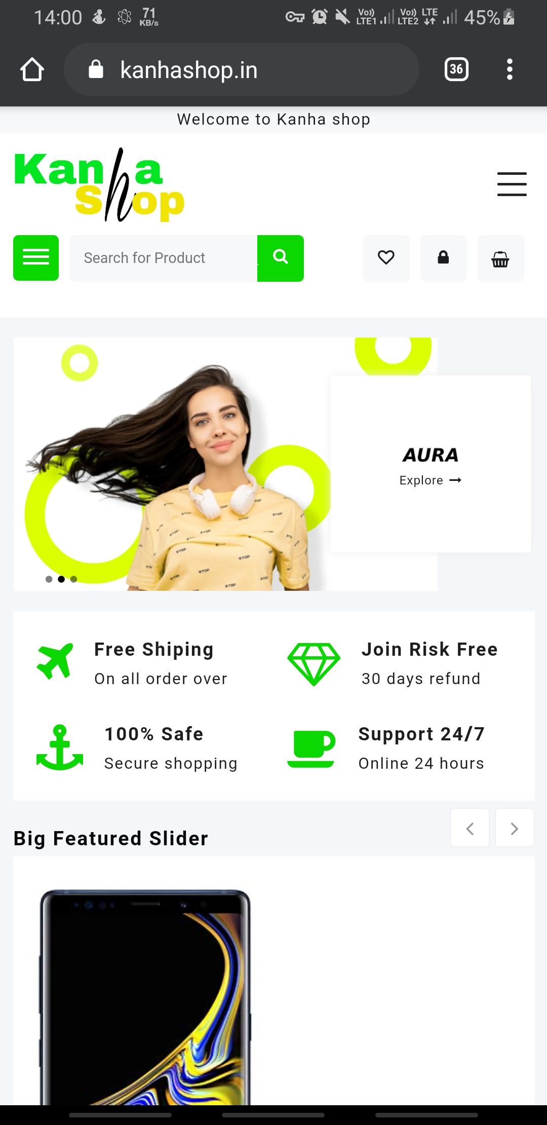 E commerce stwore base on wocommerce