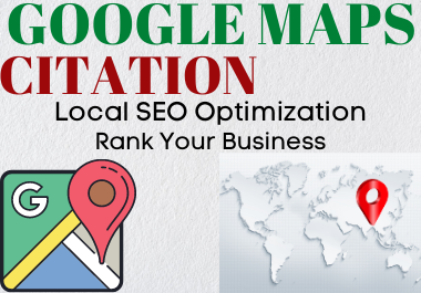 Create 210 Google Map Citations Backlinks In Local SE...