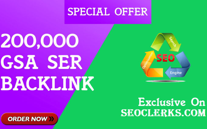 200,000 Verified GSA SEO Backlinks for website rankin...