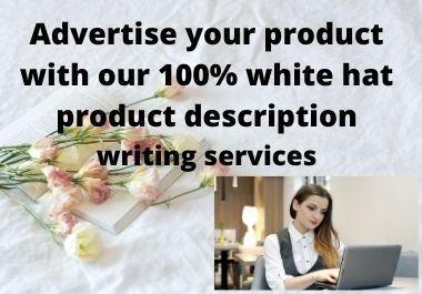300+ words of user friendly product description writi...