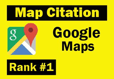 Manual 150 Google Maps Citation unique must rank your...
