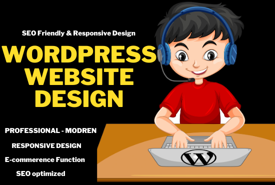 Create a Responsive WordPress Website and word press ...