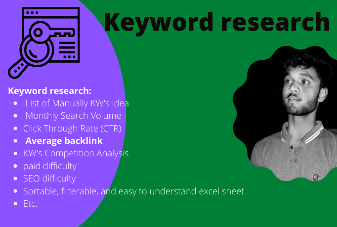 I will provide profitable keyword research for SEO