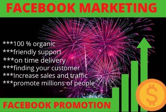 I will do marketing service for any product or busine...