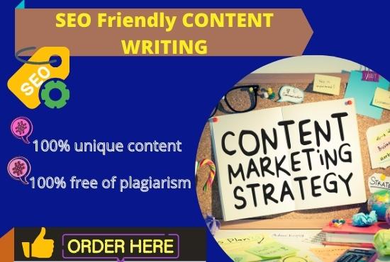 I will write 1500+ word SEO friendly blog or article ...