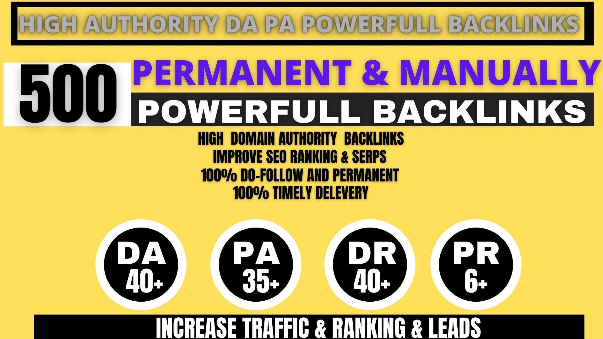 Build 500+ Backlink, web 2.0 and Dofollow with high ...