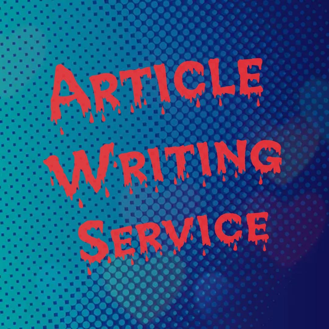 Article Writing as per client's request in short time...