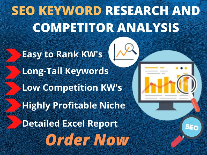 SEO keyword research and competitor analysis for webs...