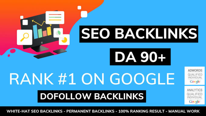 I will do build high authority dofollow SEO backlinks...