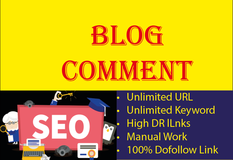 I will provide you Manual High-quality 55 Blog commen...