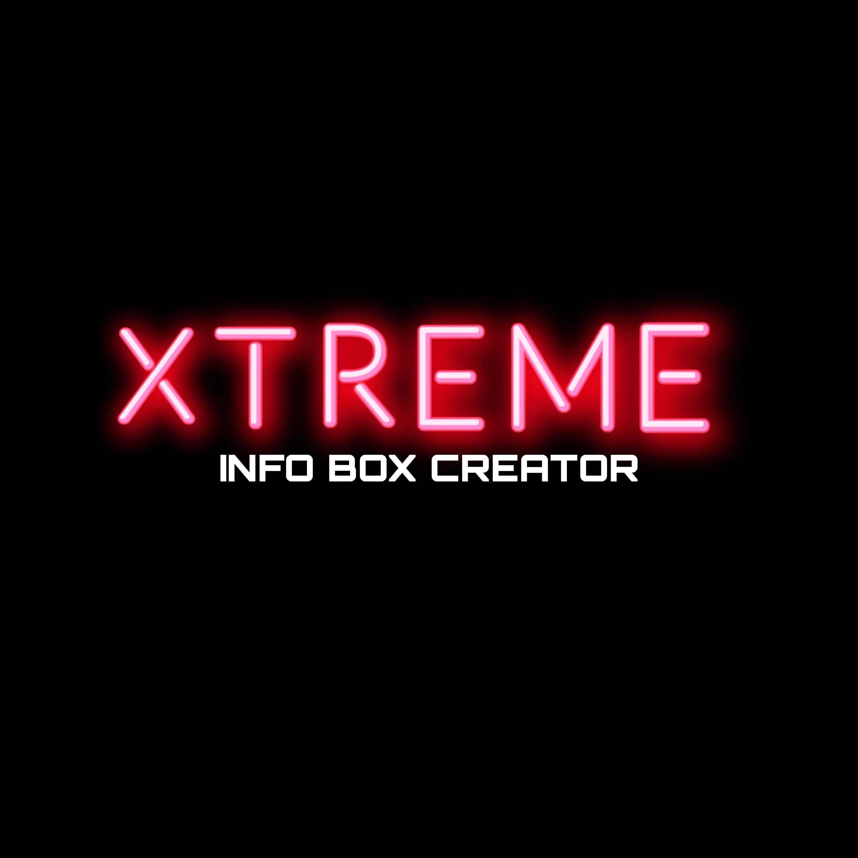 Xtreme Info Box Creator can help to create little box...