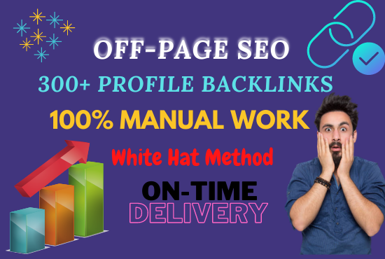 Boost your site with OFF-Page SEO by Profile Backlink...