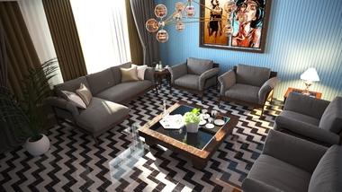 I will create awesome architectural 3d rendering in 2...