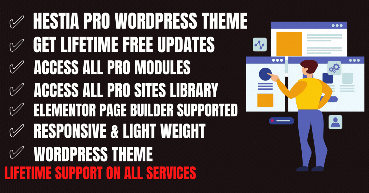I Will Install The Hestia Pro WordPress Theme With A ...