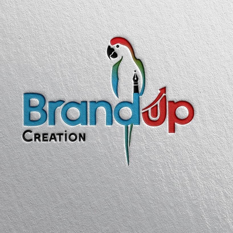 Brand Up Creation best logo design and wold cluad Art...