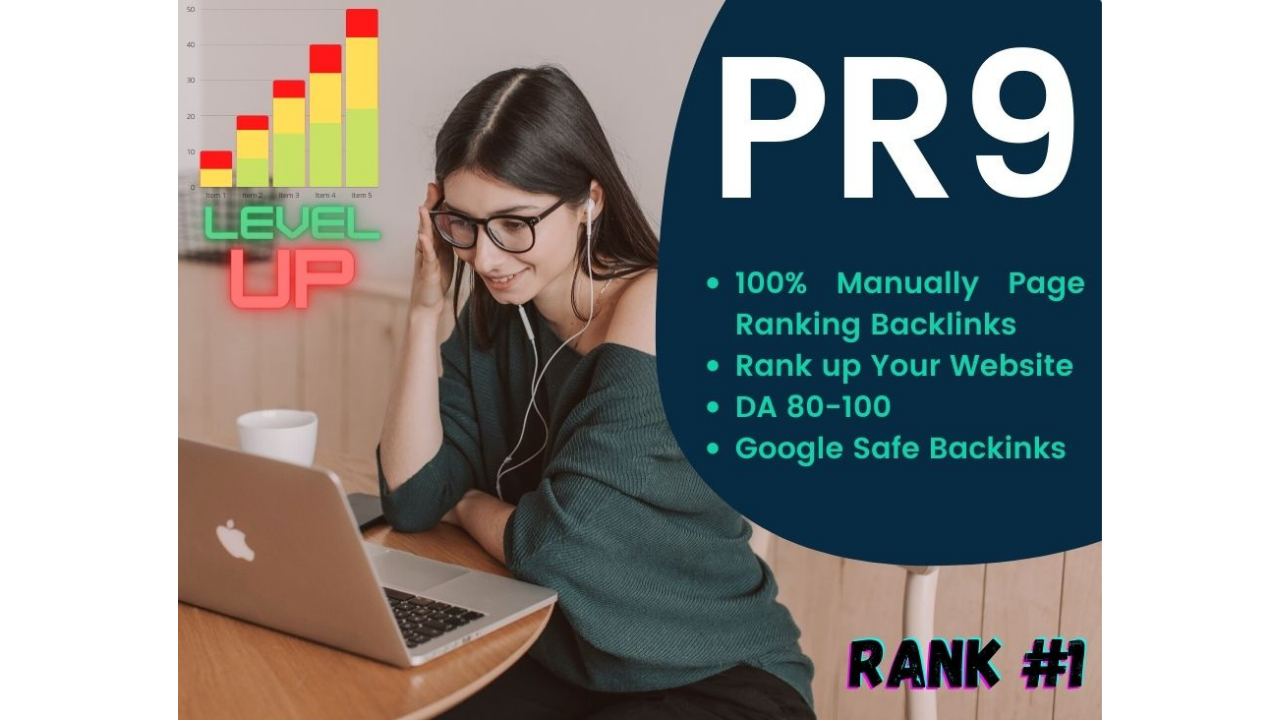 I will do high quality 150 Pr9 da 70 up backlinks lin...