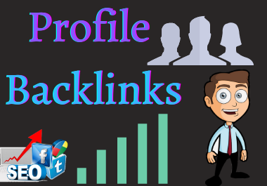 Manual 20 Profiles Backlinks from high authority webs...