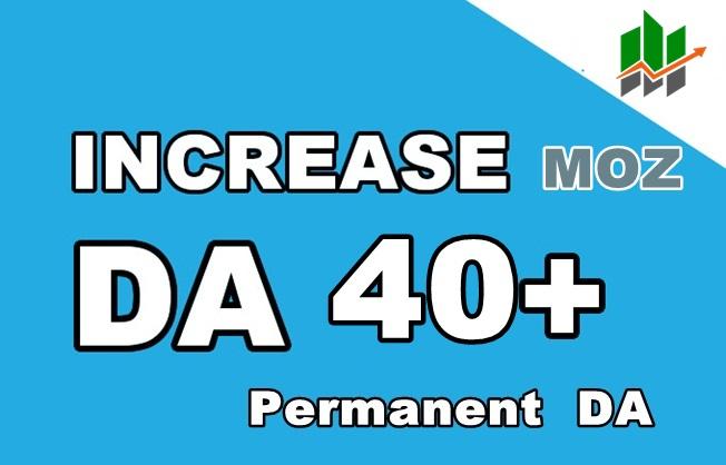 I will increase Moz domain authority da, increase Mo...