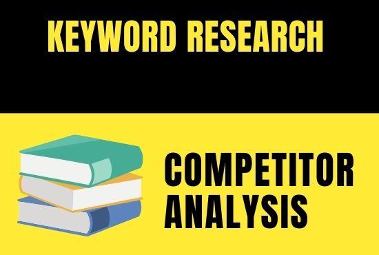 Most Effective SEO Keyword research and Competitor an...
