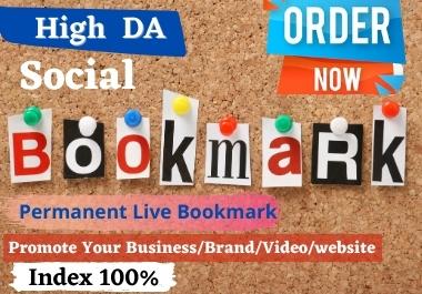 High DA 30 Social Bookmark for Your Website Boost You...