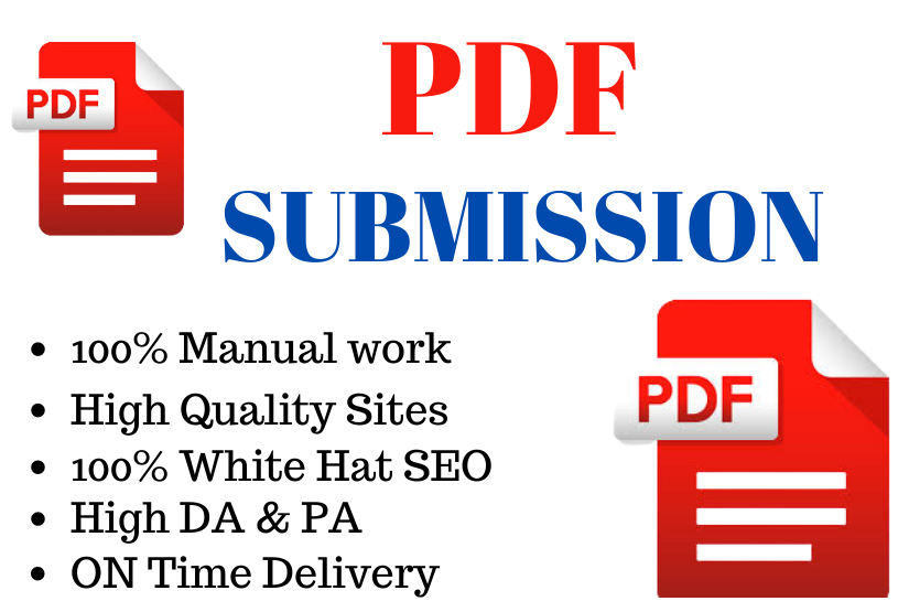I Will Do 50 PDF Submission Permanent Backlinks To Sh...