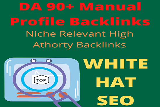 I will do 200 80 to 90 da profile backlinks with manu...