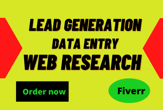 I will do Linkedin Lead Generation and data entry