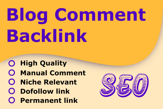 I will do 100+ Niche Blog Commenting Dofollow Backlin...