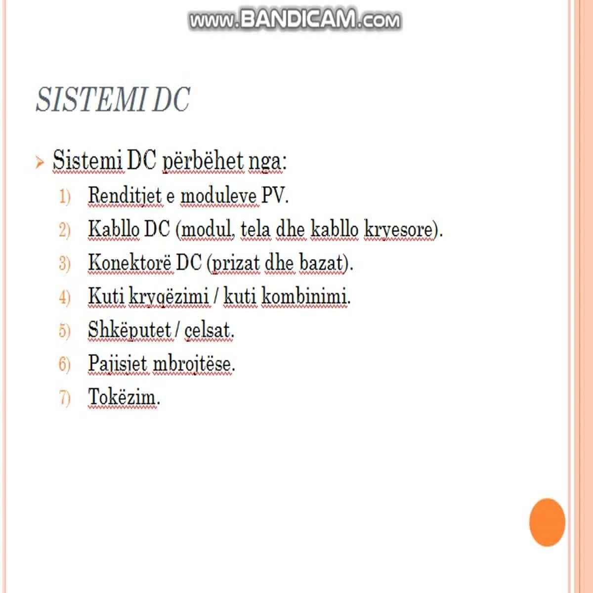 this is a presentation about solar panels in albanian...