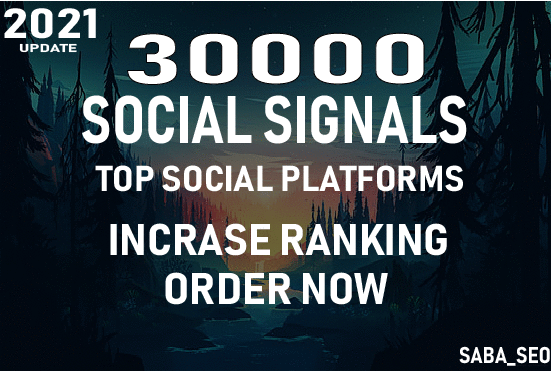 Best Social Signals Service on 3 Social Media Platfor...