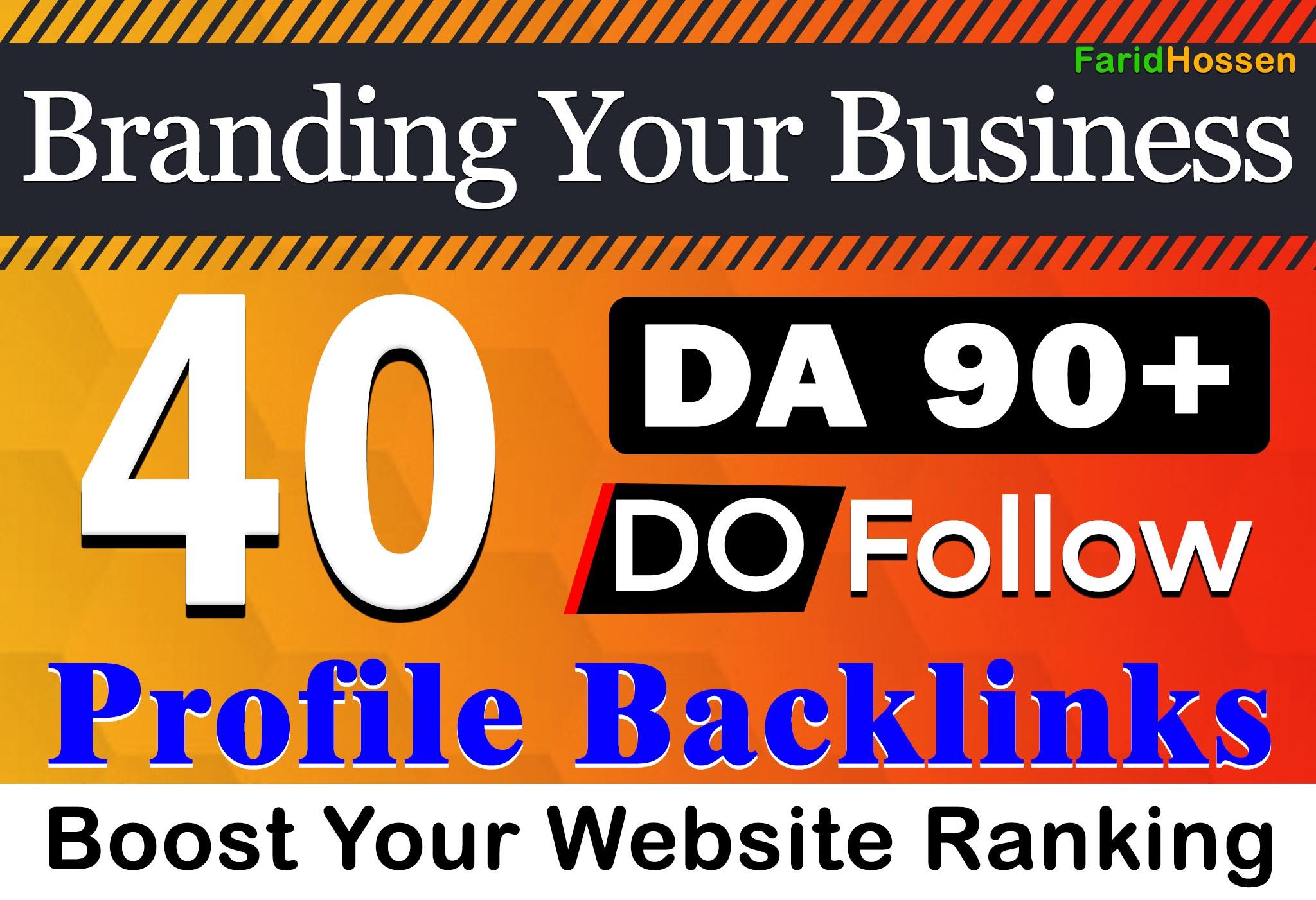 Manual 40 PR9 Backlinks DA 90+ Unique Domain 2021