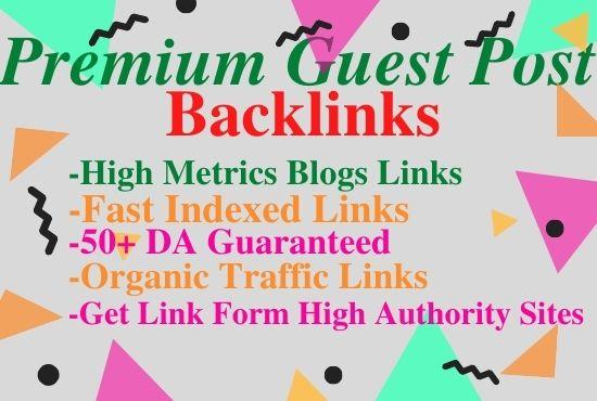 Write And Publish Guest Post On 10 high authority Web...