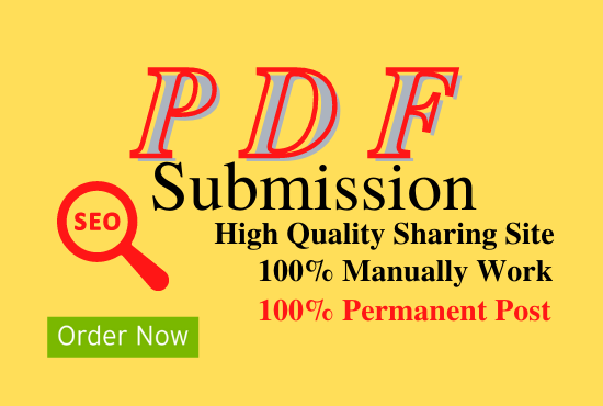 Best 19 Pdf Submission Permanent Backlinks Post Ranki...