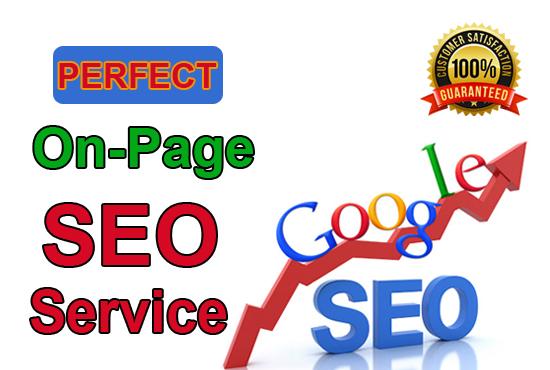 I will do high quality on page SEO for any website