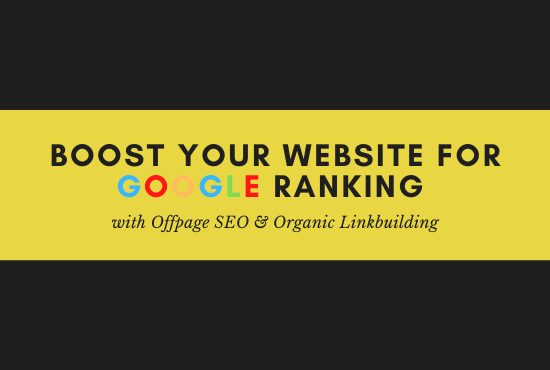 I will rank your website on Google using proper linkb...