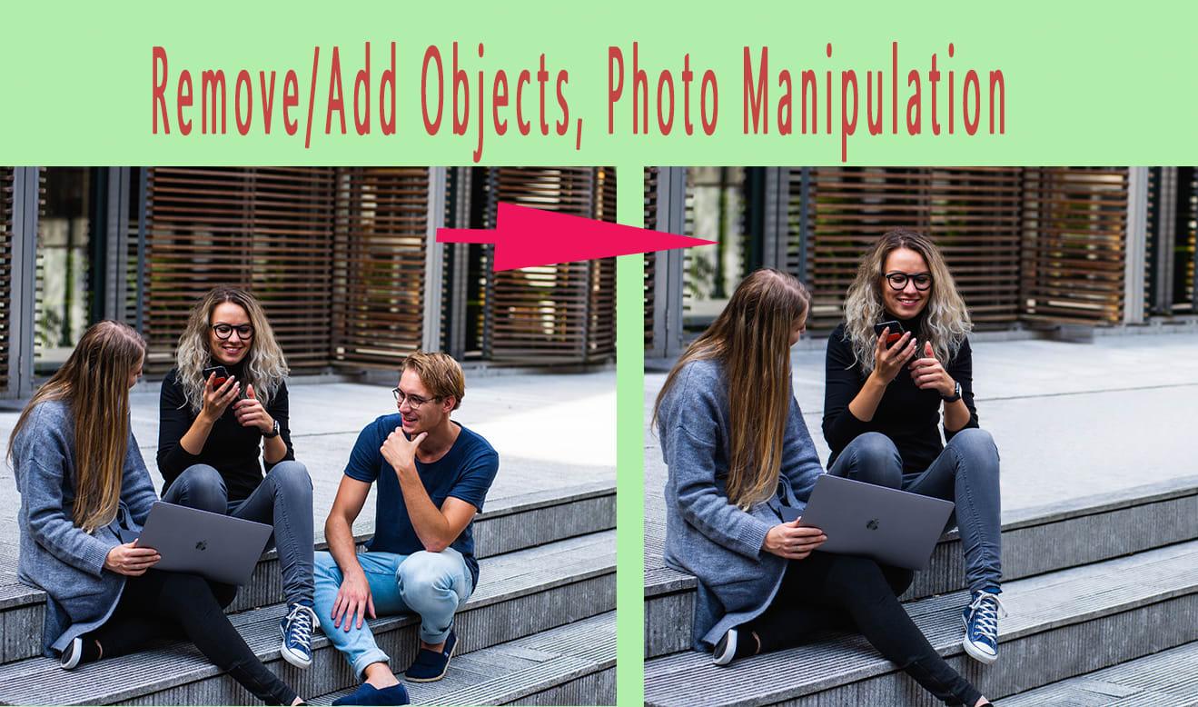 I will add remove people, do photo editing with phot...