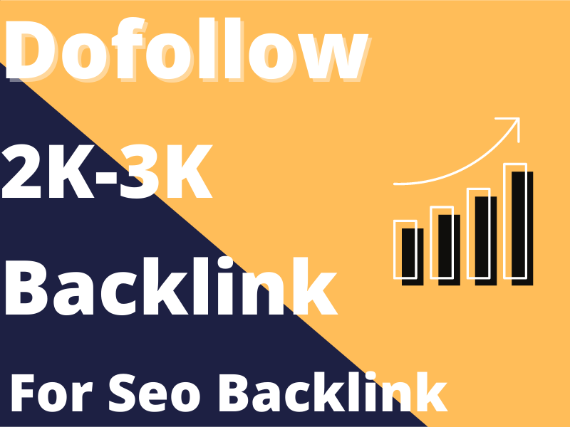 I will do 2K-3K high domain authority dofollow SEO ba...