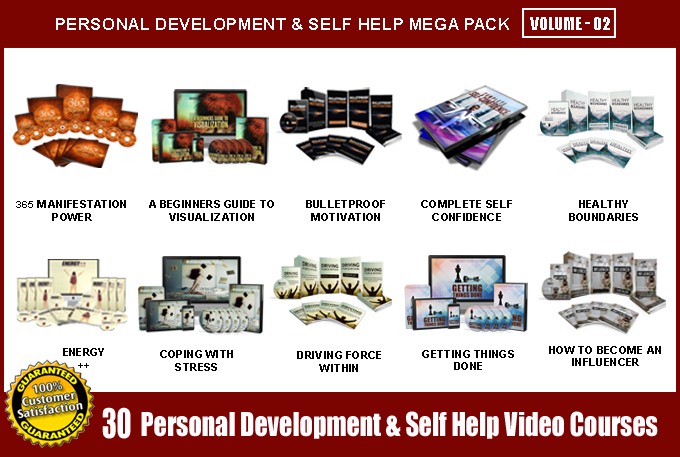 Offer 30 Personal Development & Self Help Video C...