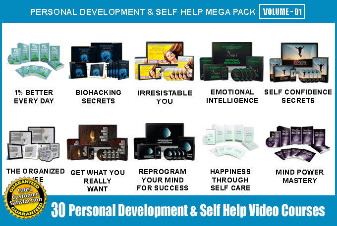 Offer 30 Personal Development & Self Help Video C...