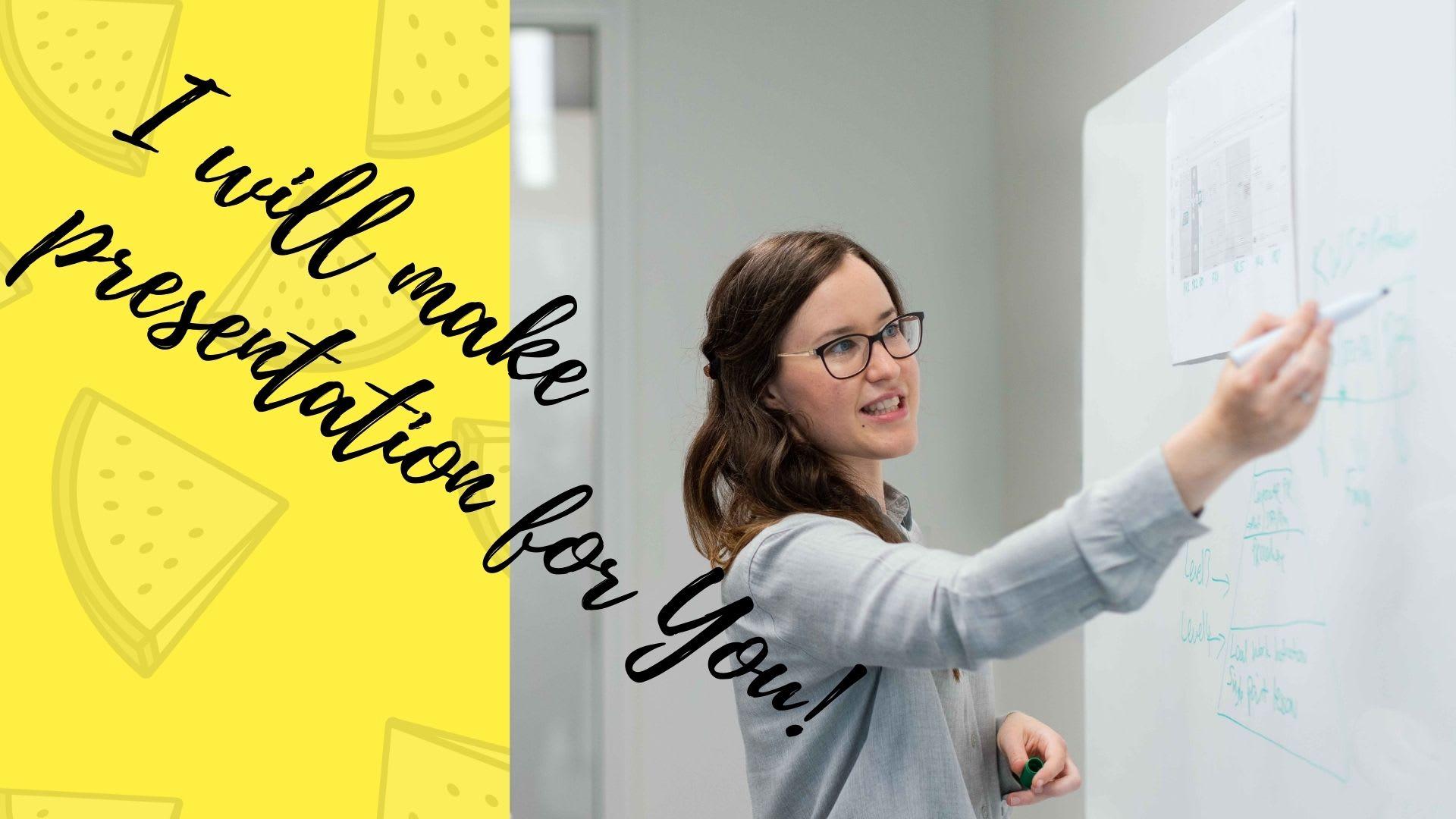 I will create powerpoint presentation and business pr...