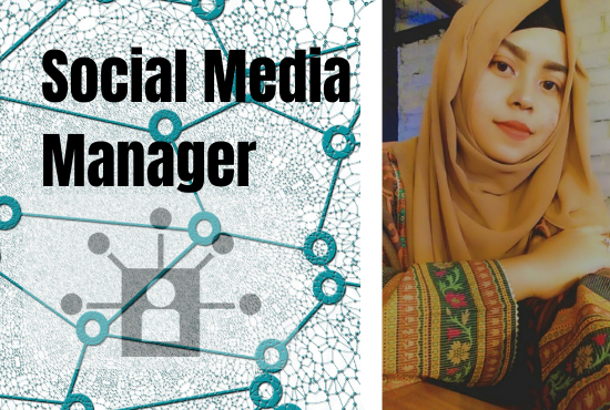 I will be your Social Media Manager and social media ...