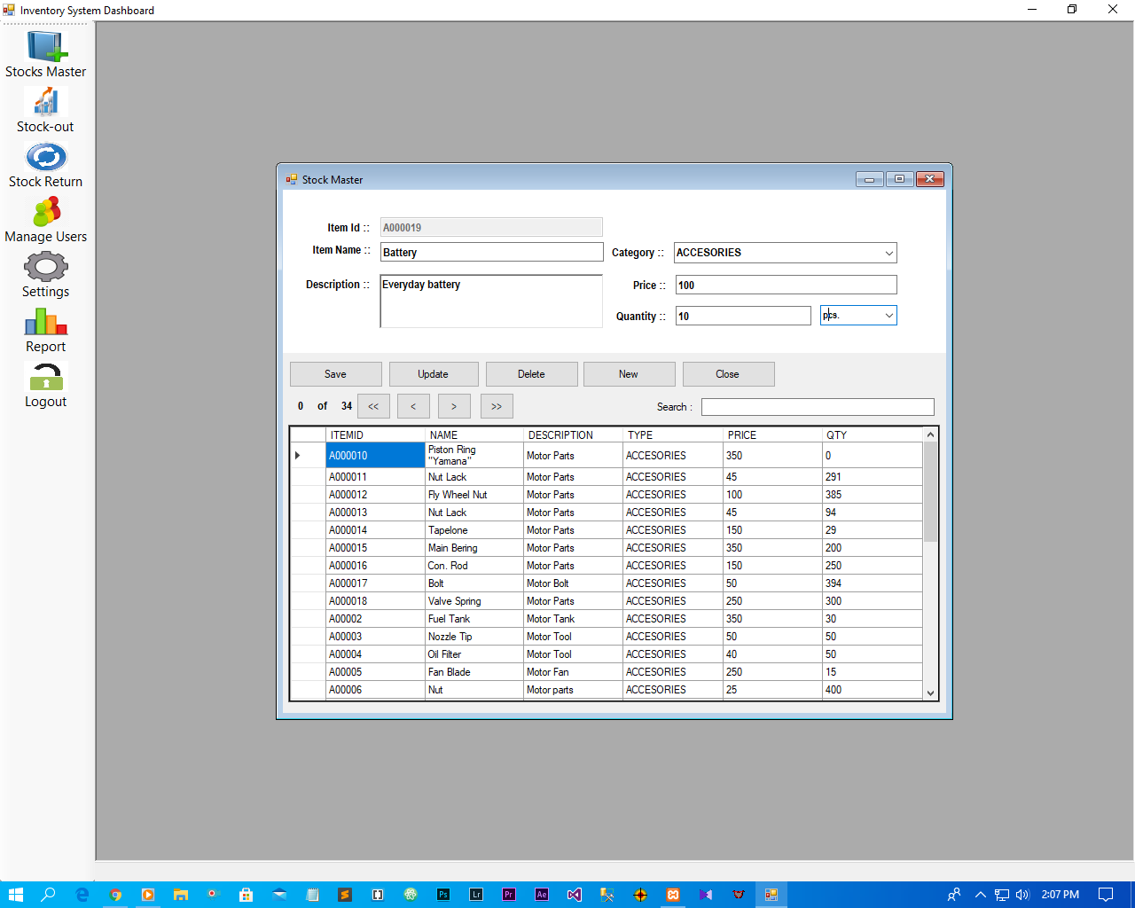 Stock management System for your Business