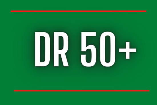 10 High DR 50+ Homepage PBN Backlinks