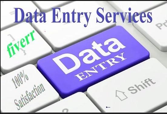I will do excel data entry, web research, data entr...