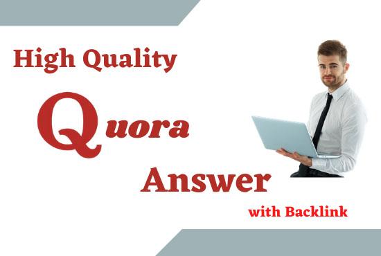 promote your web site with 5 high quality Quora answe...