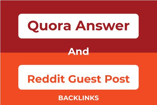 Fast promotion of your website for 20 HQ Quora Answer...