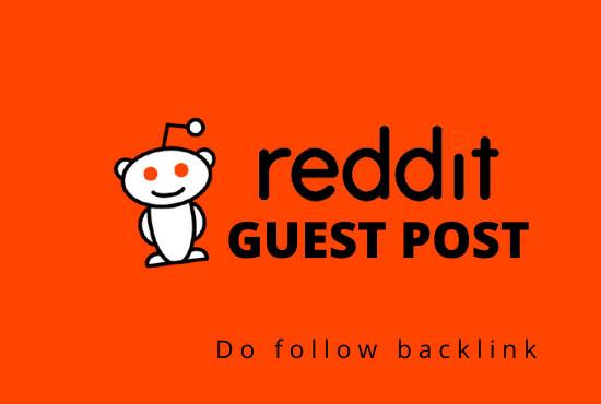 I will Rank your website 10 High Quality Reddit niche...