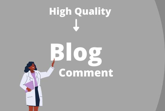 I will do 50 niche relevant backlink manual blog comm...