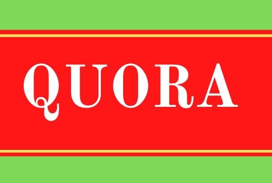 10 HQ Quora Answers With Guaranteed Traffic