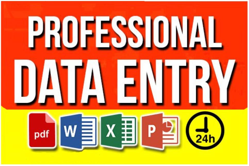I will do data entry, copy paste, and excel data en...